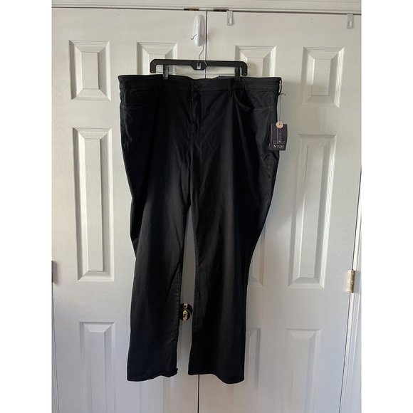 NYDJ Marilyn Straight Black Pants Size 28W NWT - Picture 2 of 16